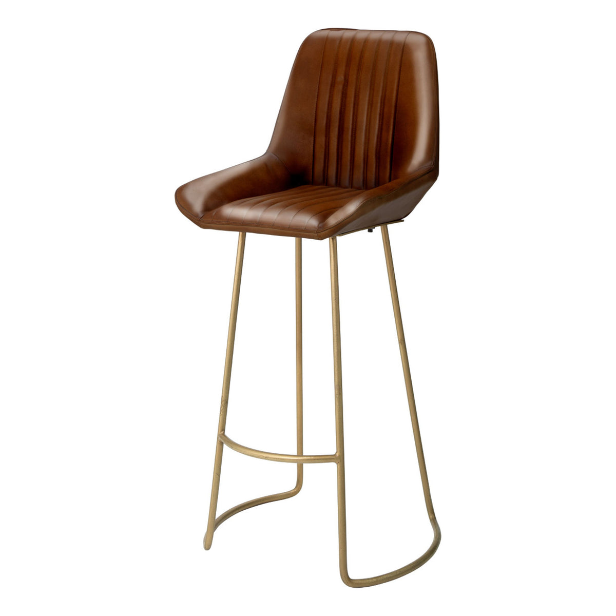 Jamie Young Company - LS20PERBSBUF - Perry Bar Stool - Perry - Brown