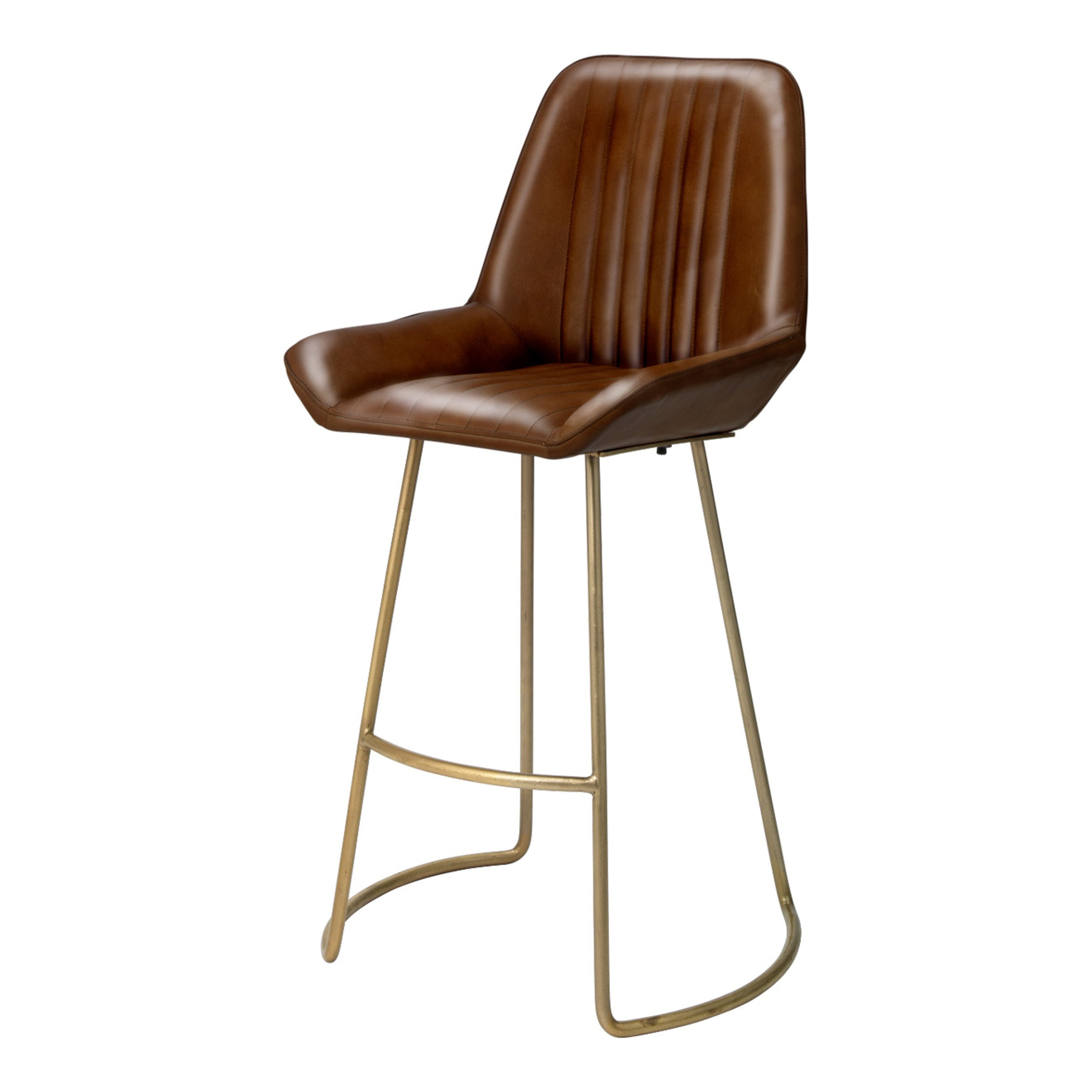Jamie Young Company - LS20PERCSBUF - Perry Counter Stool - Perry - Brown