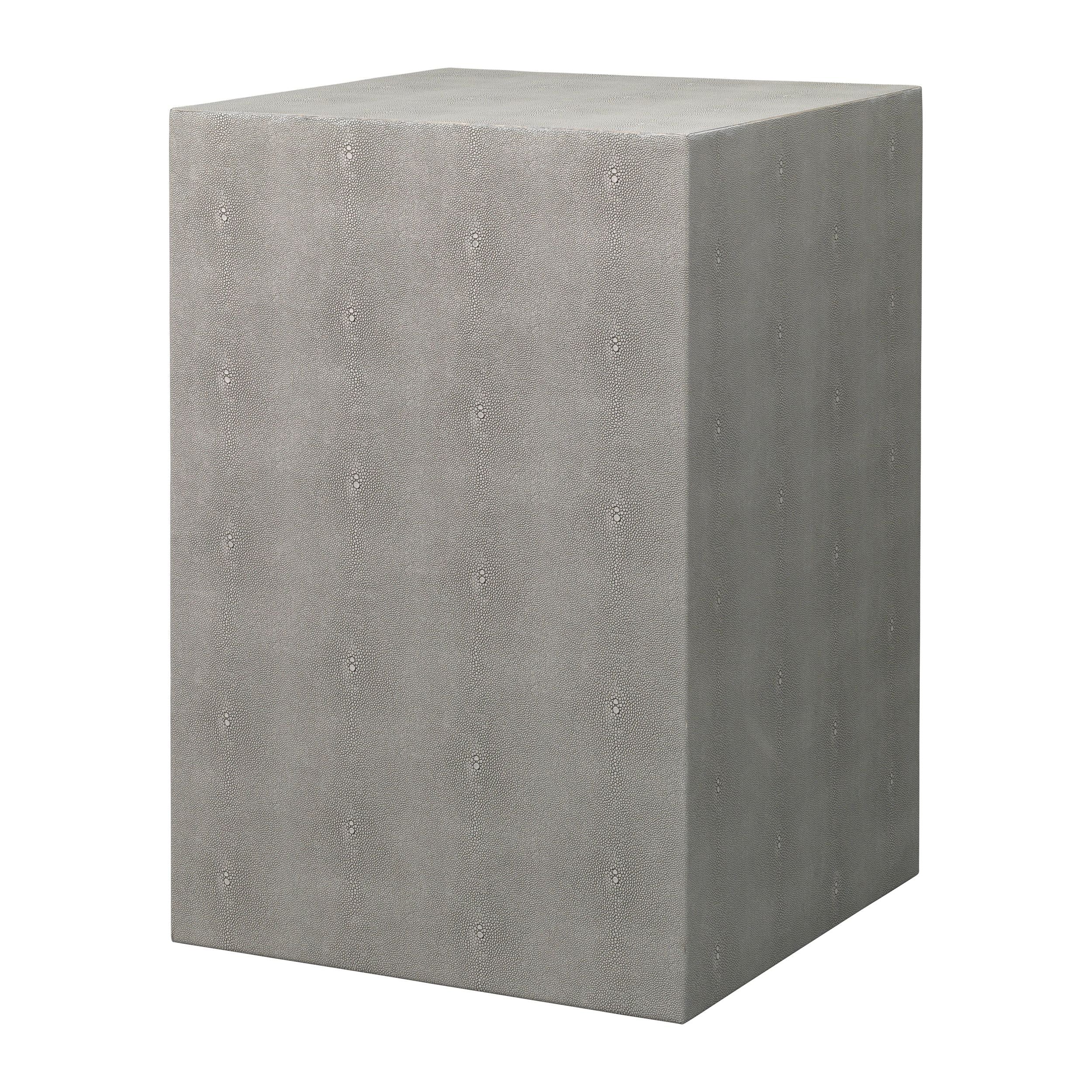 Jamie Young Company - LS20STRUSQGR - Structure Square Side Table - Structure - Grey