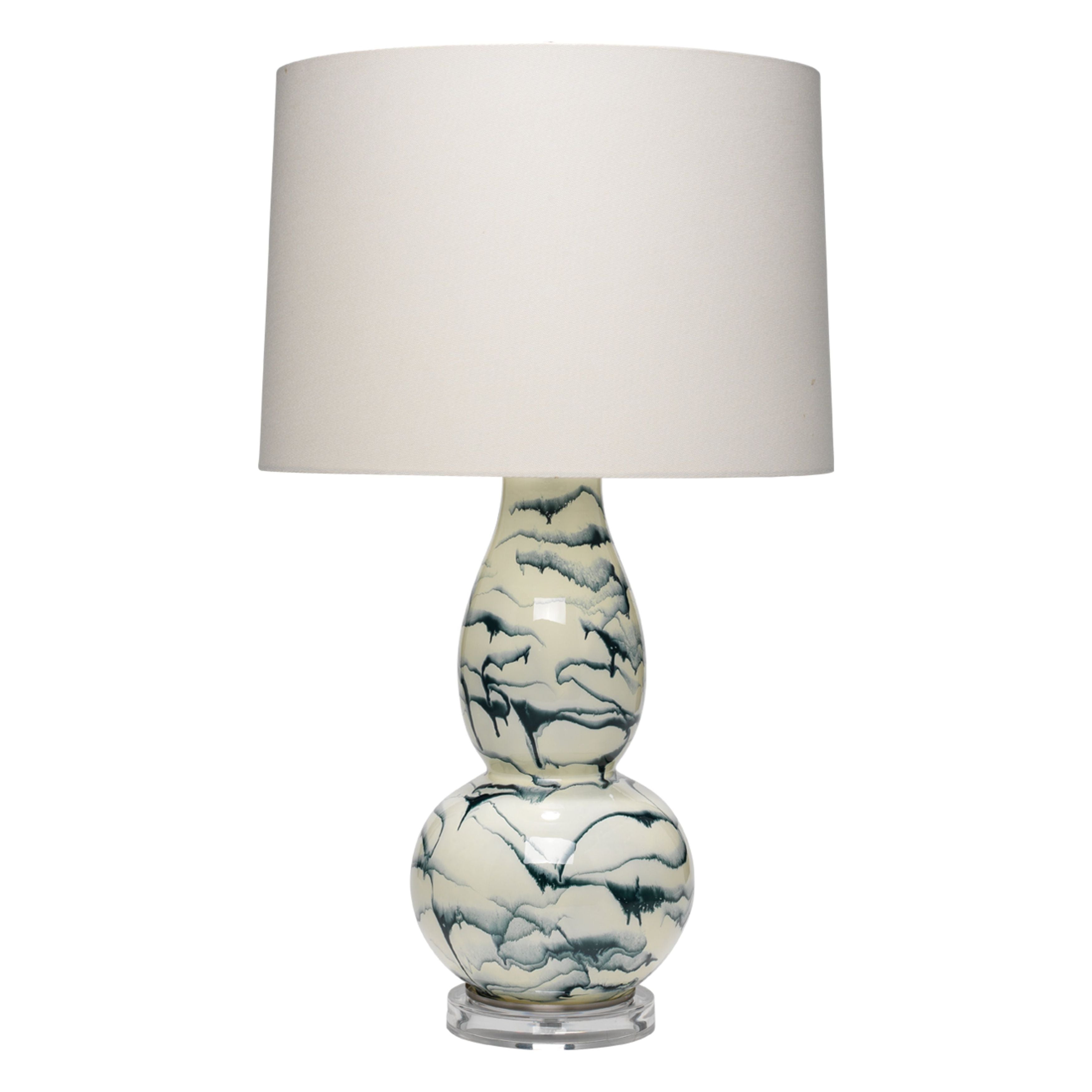 Jamie Young Company - LSELODIEBL - Elodie Table Lamp - Elodie - White, Blue