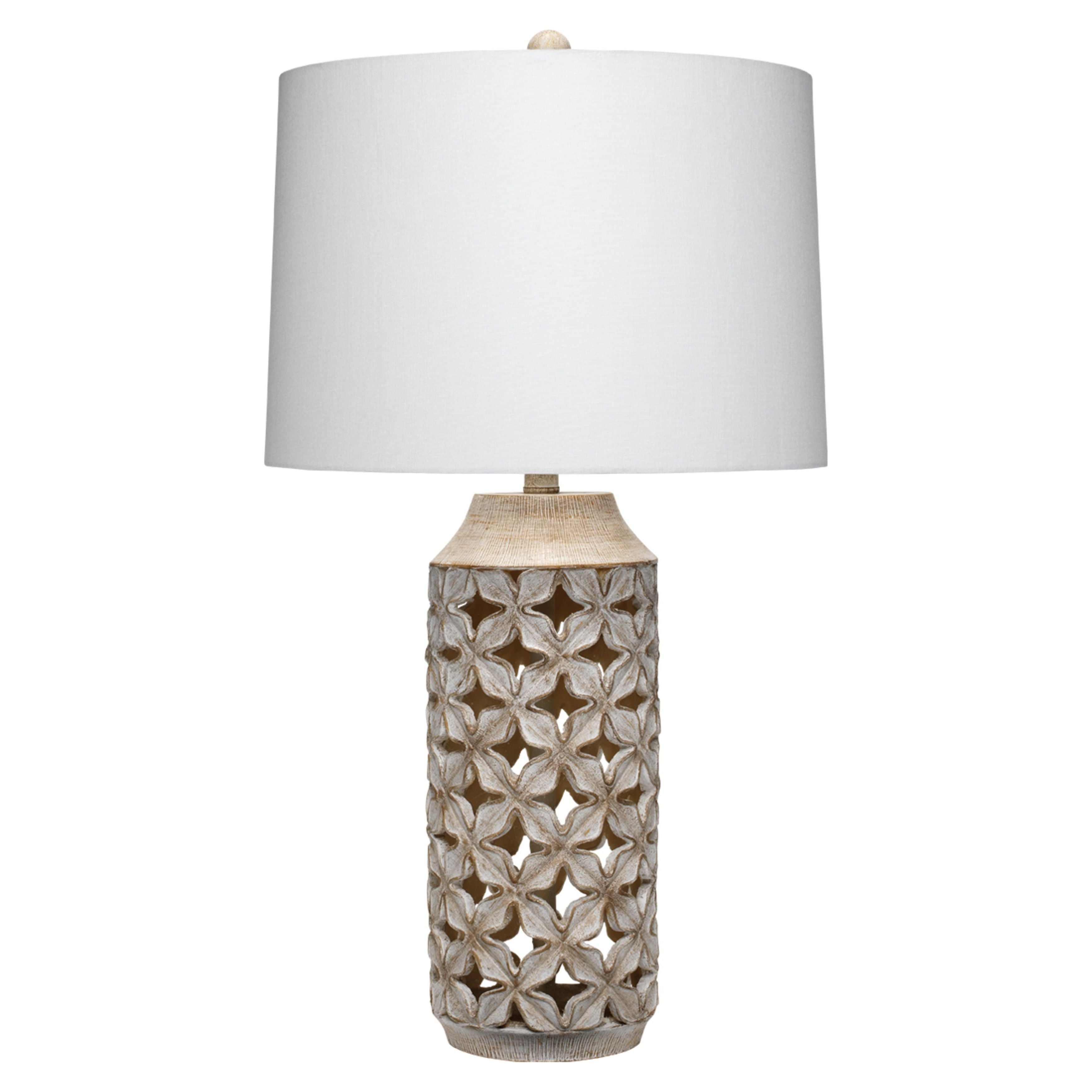 Jamie Young Company - LSFLORAWH - Flora Table Lamp - Flora - White Wash