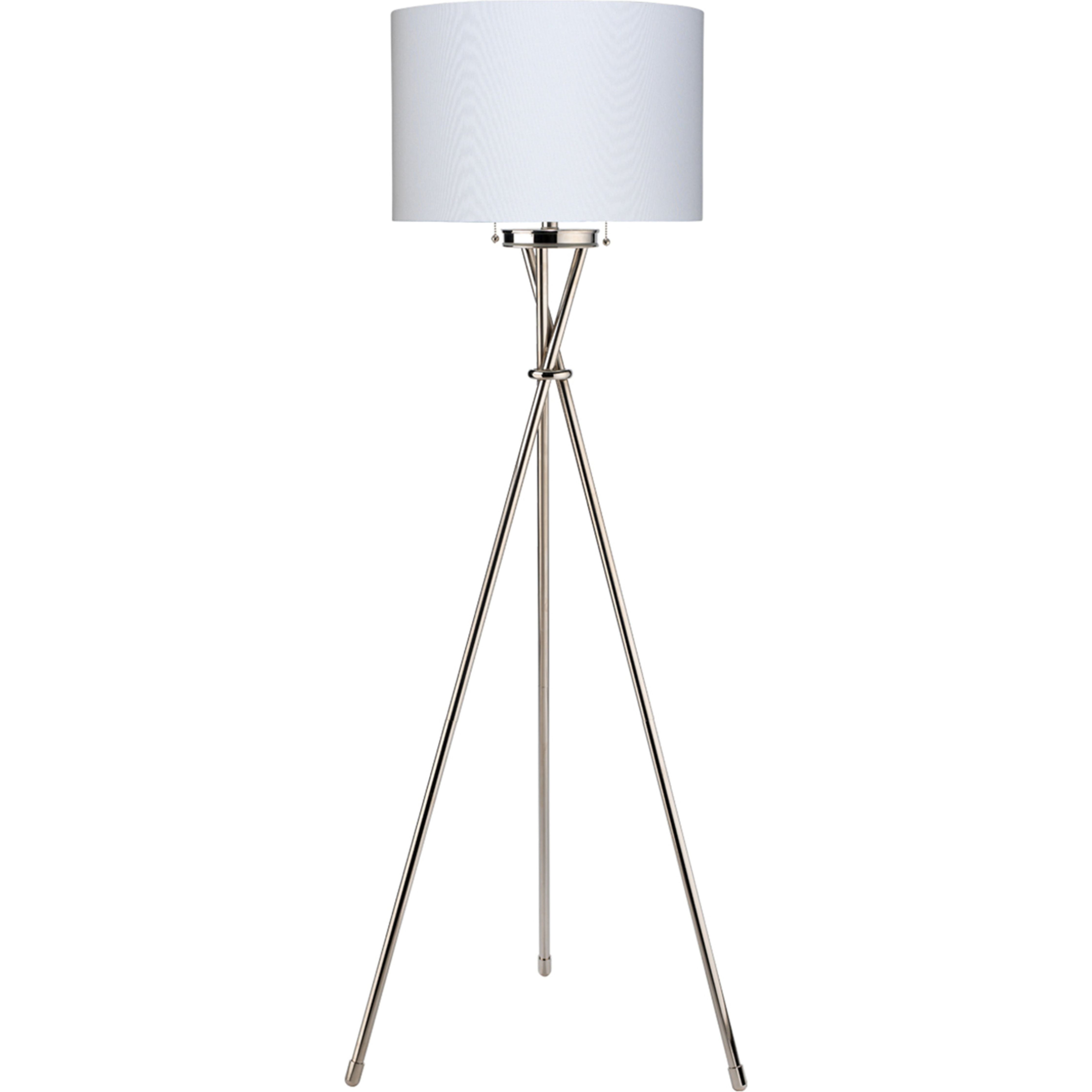 Jamie Young Company - LSMANNYNI - Manny Floor Lamp - Manny - Nickel