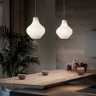 Zafferano America LSX1101 Sixties Pendant Light in Matte Opal