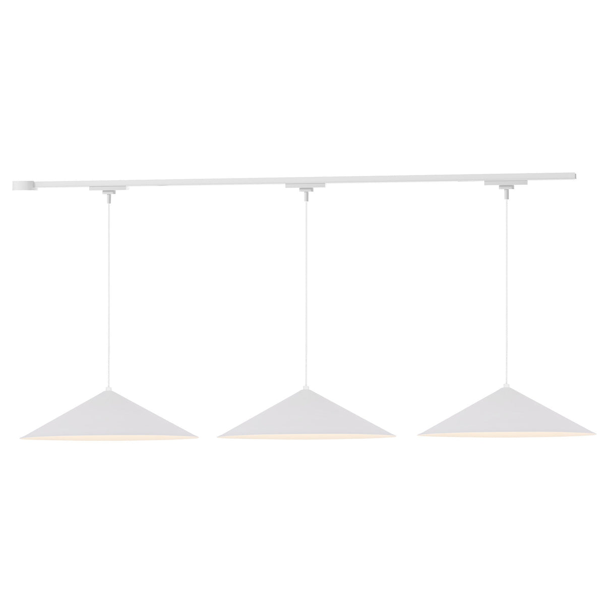 Kit de plafond LED Trilo - Luiz en noir - Kuzco Lighting TR3L-P73915-BK