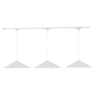 Kit de plafond LED Trilo - Luiz en blanc - Kuzco Lighting TR3L-P73915-WH