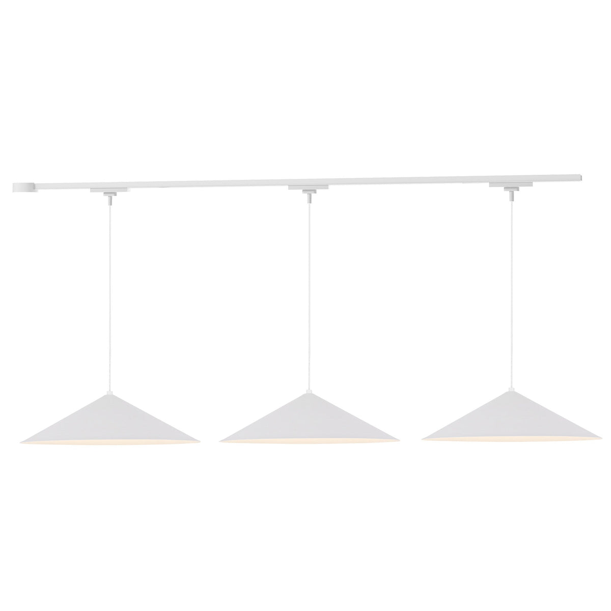 Kit de plafond LED Trilo - Luiz en noir - Kuzco Lighting TR3L-P73915-BK