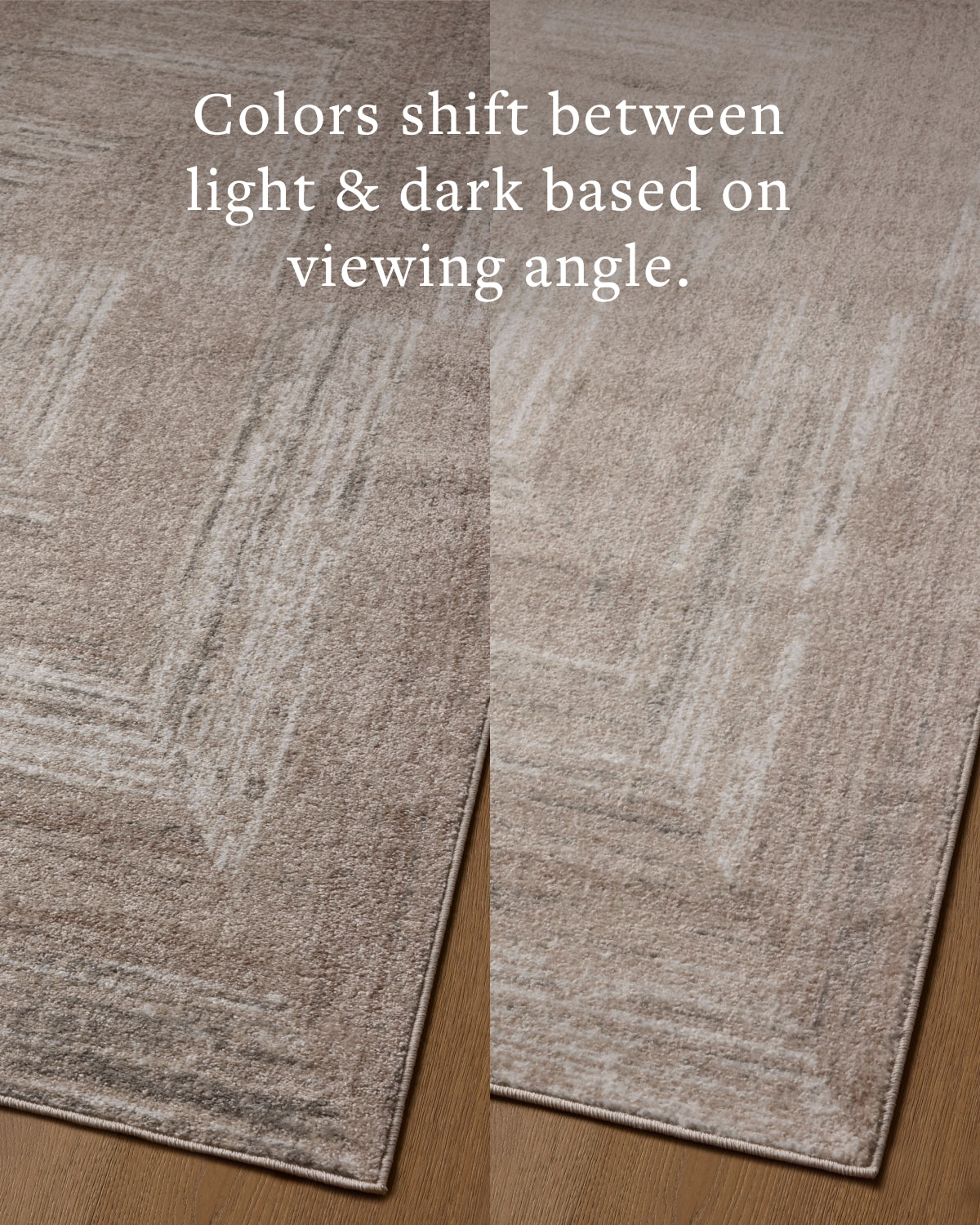 Tapis Loloi Rugs LUNELUN-01NASN Lune LUN-01 Tapis naturel/pierre