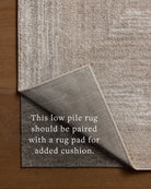 Tapis Loloi Rugs LUNELUN-01NASN Lune LUN-01 Tapis naturel/pierre