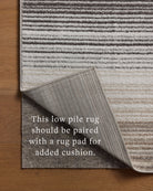 Loloi Rugs LUNELUN-03GNNA Lune LUN-03 Granite / Natural Area Rug in Granite / Natural