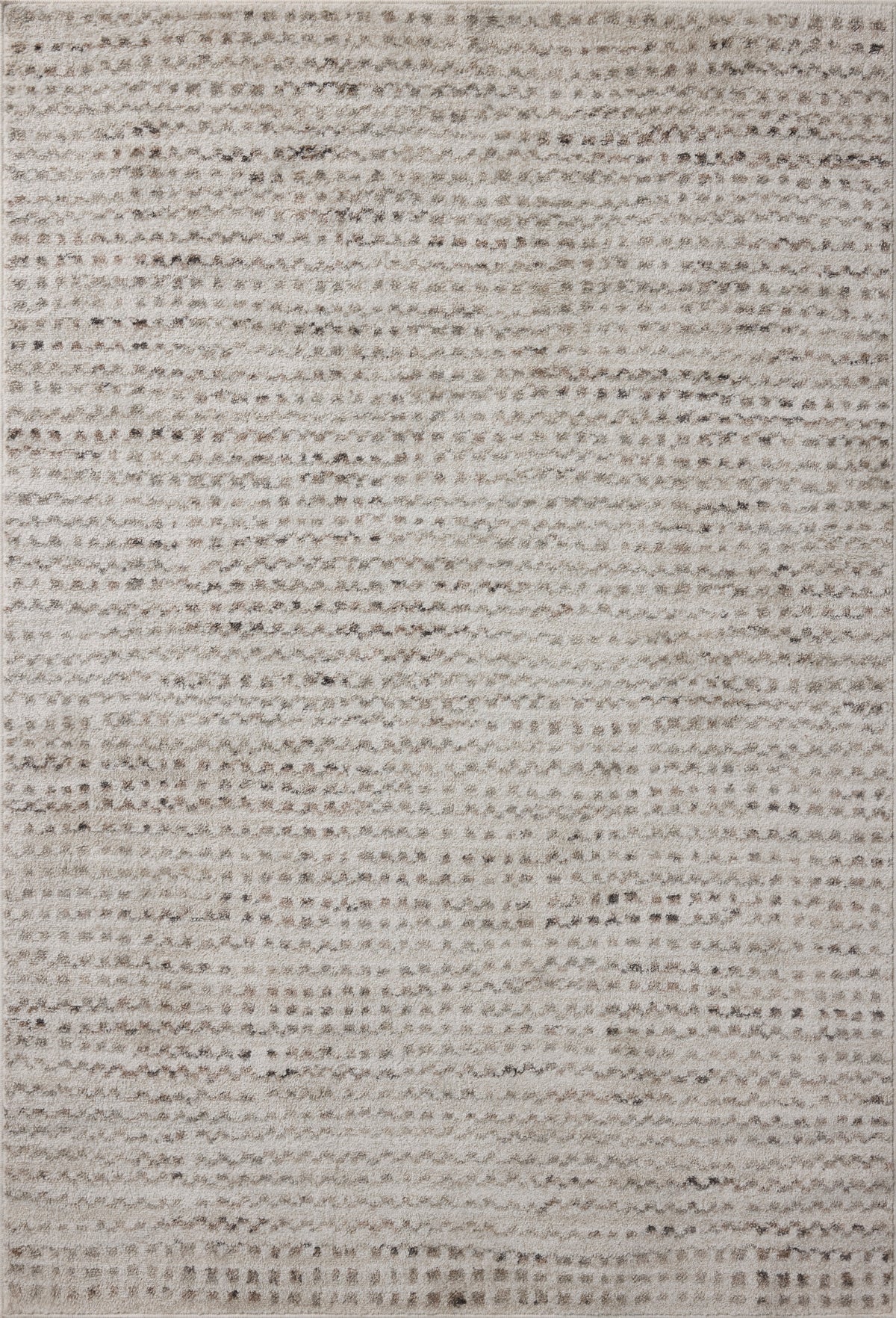 Tapis Loloi Rugs LUNELUN-04IVPP Lune LUN-04 Ivoire / Galet