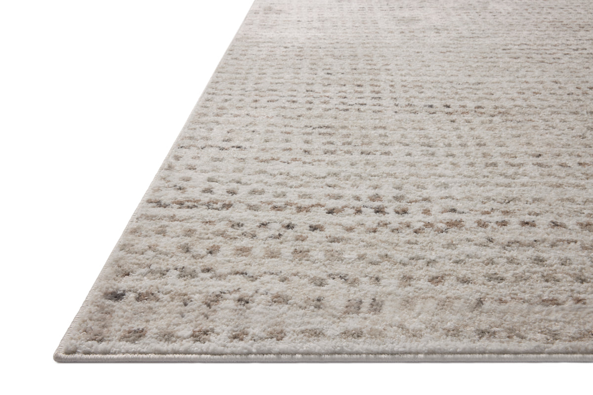 Tapis Loloi Rugs LUNELUN-04IVPP Lune LUN-04 Ivoire / Galet