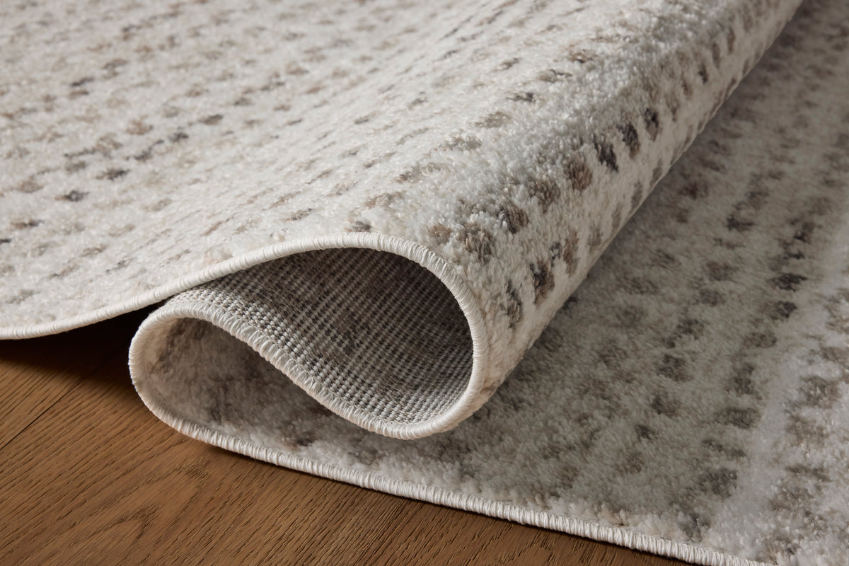 Tapis Loloi Rugs LUNELUN-04IVPP Lune LUN-04 Ivoire / Galet