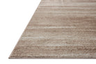 Loloi Rugs LUNELUN-06MSHWH Lune LUN-06 Mushroom / White Area Rug in Mushroom / White