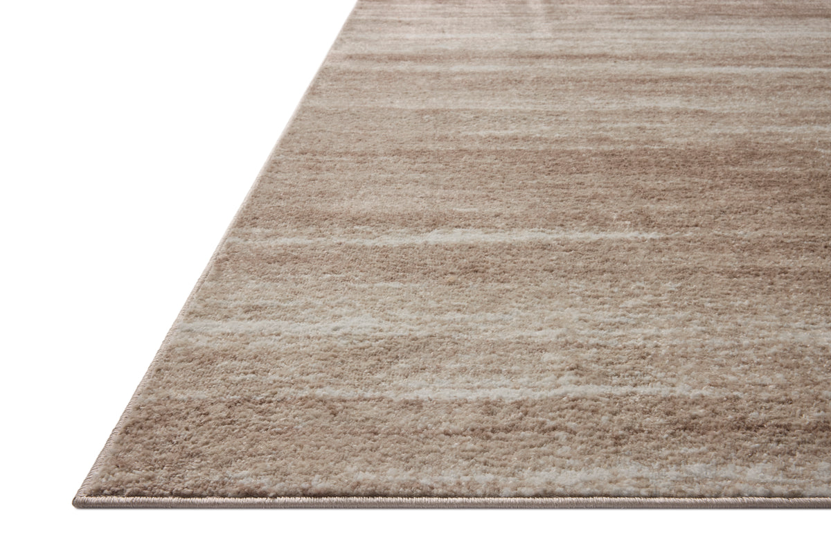 Tapis Loloi Rugs LUNELUN-06MSHWH Lune LUN-06 Tapis de surface champignon / blanc