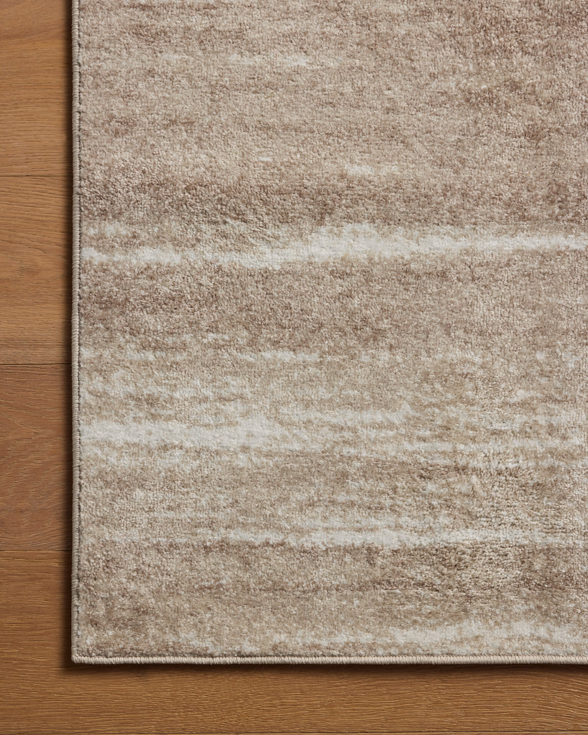 Tapis Loloi Rugs LUNELUN-06MSHWH Lune LUN-06 Tapis de surface champignon / blanc
