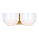 Visual Comfort Studio Collection LXV1002BBS Cheverny Vanity in Burnished Brass