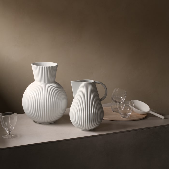 Lyngby Porcelæn 201461 Tura Vase in White