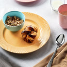 Lyngby Porcelæn 201945 Rhombe Color Plate in Sand