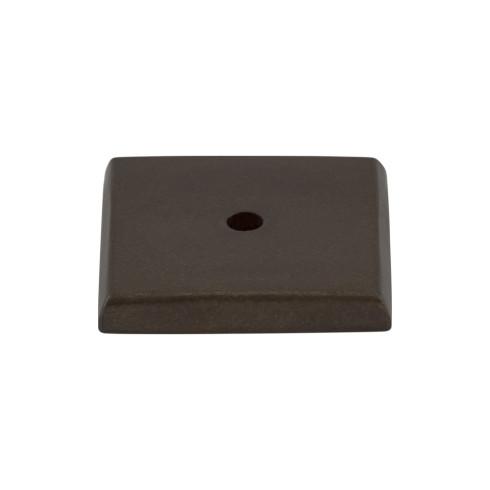 Top Knobs - M1452 - Aspen Square Backplate  - Aspen - Medium Bronze
