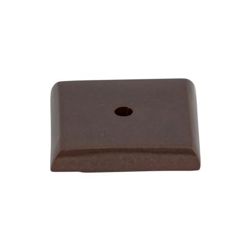 Top Knobs - M1453 - Aspen Square Backplate  - Aspen - Mahogany Bronze