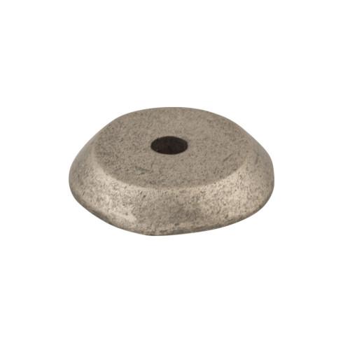 Top Knobs - M1455 - Aspen Round Backplate  - Aspen - Silicon Bronze Light
