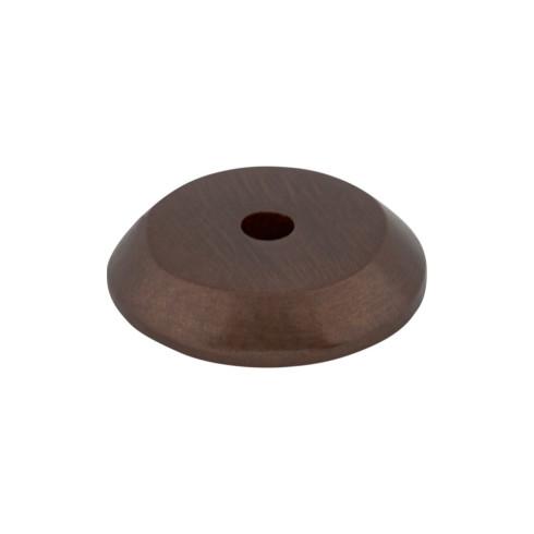 Top Knobs - M1458 - Aspen Round Backplate  - Aspen - Mahogany Bronze