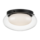 Matteo Lighting M15703MB Caspian LED Flush Mount in Matte Black