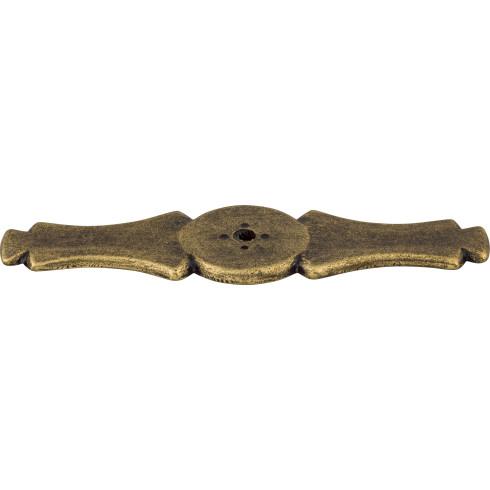 Top Knobs - M170 - Celtic Backplate  - Tuscany - German Bronze