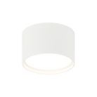 Matteo Lighting M17101WH Vespa Round LED Outdoor Flush Mount in White