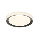 Matteo Lighting M19015BK Oculus LED Flush Mount in Black
