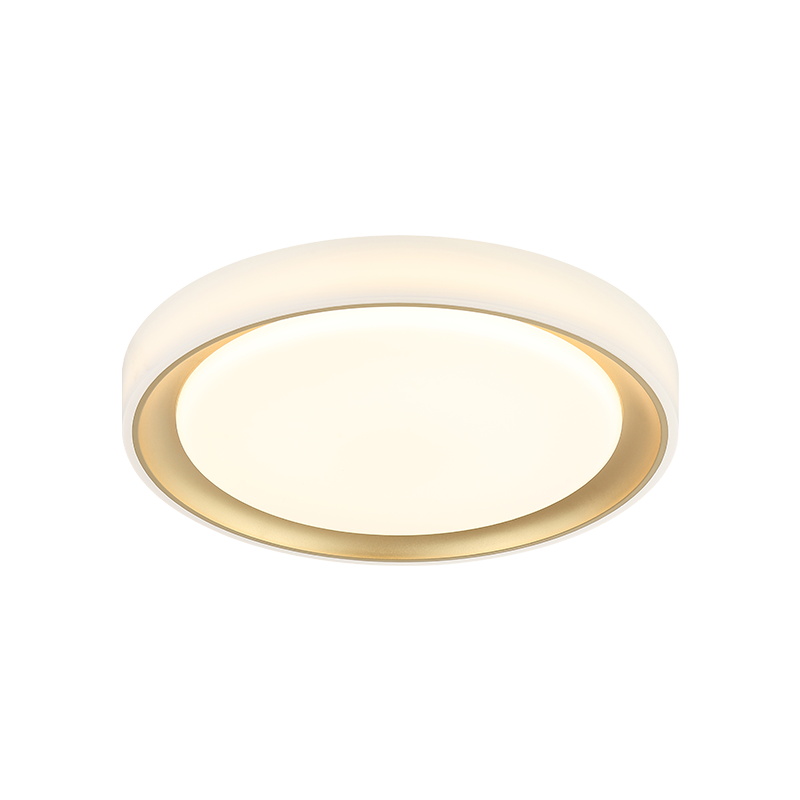 Matteo Lighting M19015GL Oculus LED Flush Mount in Gold