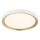 Matteo Lighting M19019GL Oculus LED Flush Mount in Gold