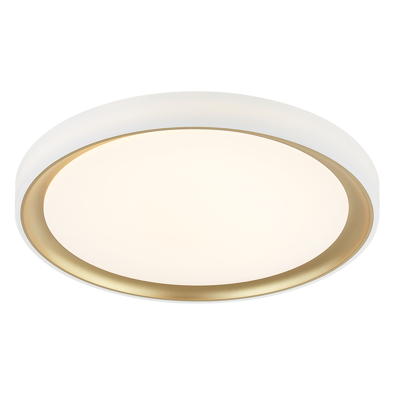 Matteo Lighting M19019GL Oculus LED Flush Mount in Gold