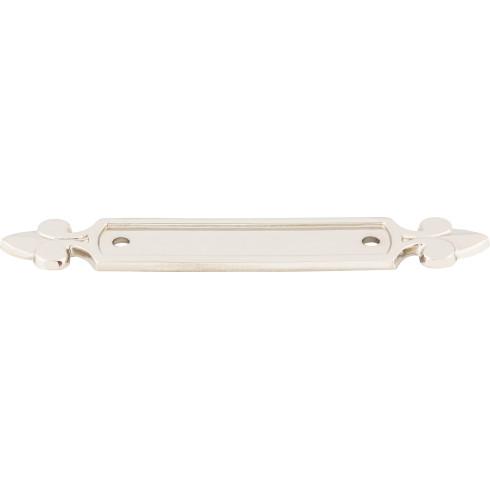 Top Knobs - M2133 - Dover Backplate  - Tuscany - Polished Nickel