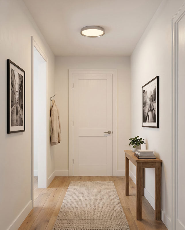 Éclairage LED Delta Matteo M21712CG Plafonnier en or champagne