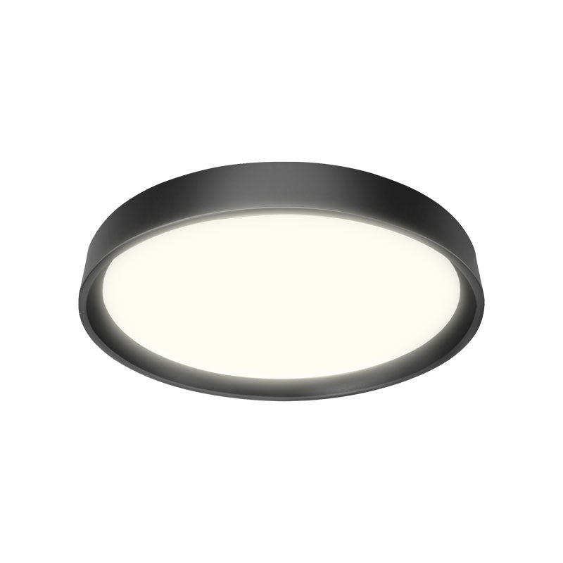 Éclairage LED Delta Matteo M21712MB Plafonnier en noir mat