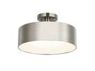 Éclairage Matteo M21812BN LED Dawson Plafonnier en nickel brossé