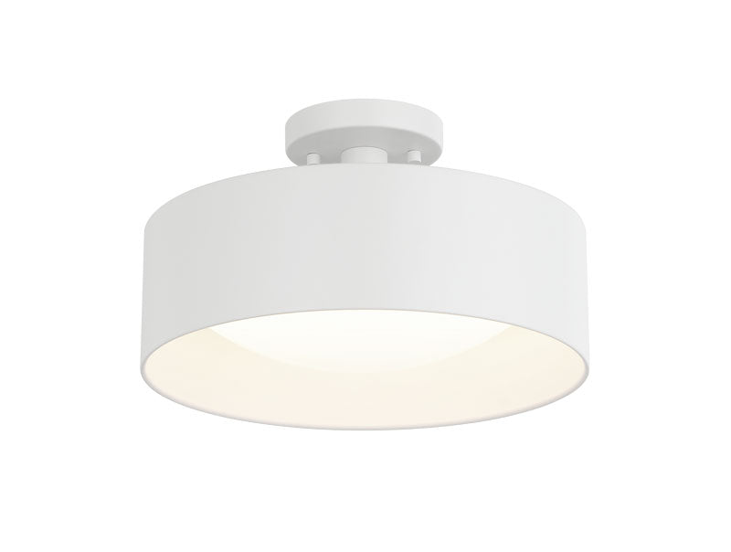 Éclairage Matteo M21812MW LED Dawson Plafonnier en blanc mat
