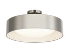 Éclairage Matteo M21816BN LED Dawson Plafonnier en nickel brossé