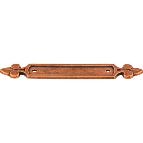 Top Knobs - M221 - Dover Backplate  - Tuscany - Old English Copper