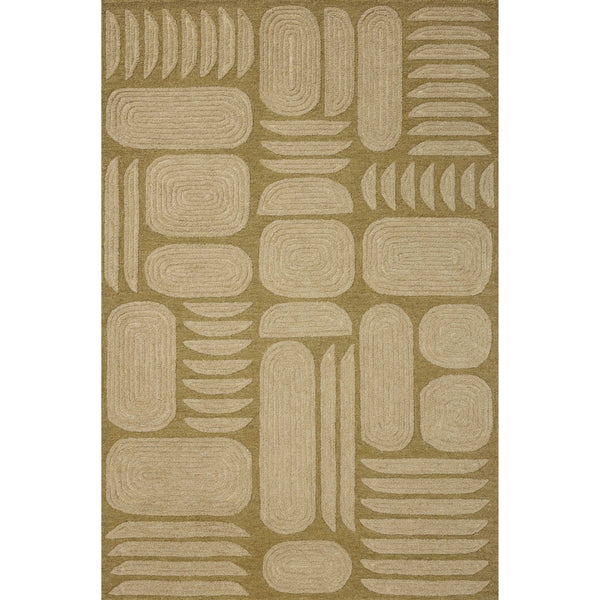 Madi MDX-03 Light Olive / Oatmeal Area Rug