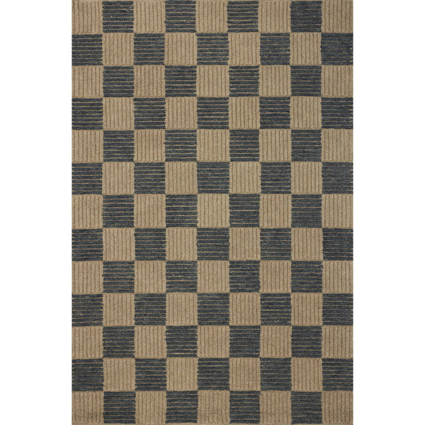 Madi MDX-04 Taupe / Navy Area Rug