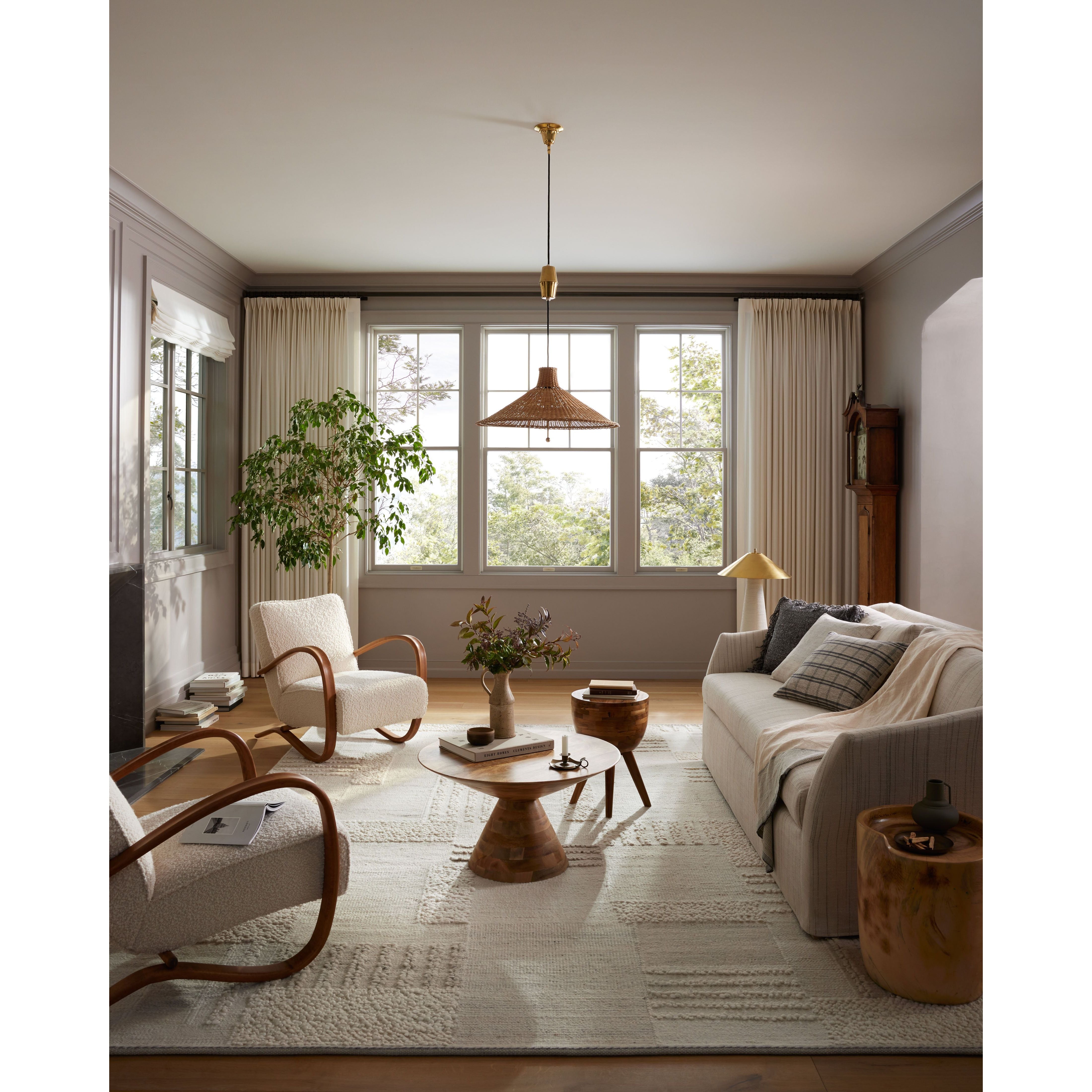 Manfred MAN-01 Ivory / Pebble