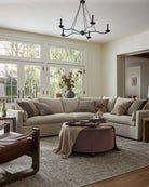 Loloi Rugs MARGMAT-07LJTA Margot MAT-07 Lagoon / Taupe Area Rug in Lagoon / Taupe