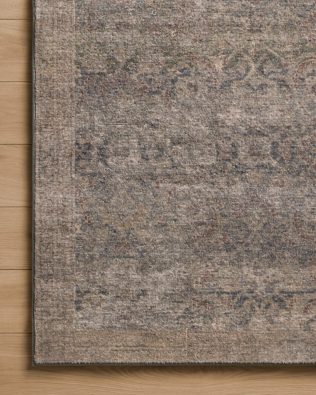 Loloi Rugs MARGMAT-07LJTA Margot MAT-07 Lagoon / Taupe Area Rug in Lagoon / Taupe