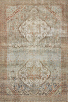 Loloi Rugs MARGMAT-09SGML Margot MAT-09 Sage / Multi Area Rug in Sage / Multi