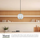 Alora Lighting PD321201NB Marni LED Mini Pendant in Natural Brass
