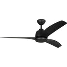 Visual Comfort Fan Collection 3AVLCR54MBKD Avila Coastal LED Ceiling Fan