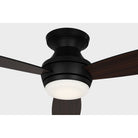 Visual Comfort Fan Collection 3IKR44MBKD Ikon Hugger LED Ceiling Fan
