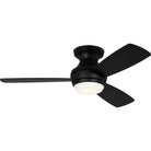Visual Comfort Fan Collection 3IKR44MBKD Ikon Hugger LED Ceiling Fan